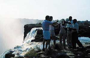 Livingstone Island Luncheon - Luxury Victoria Falls Safaris