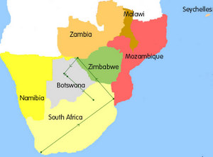 Luxury Safari South Africa Map
