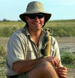 Pierre on Safari