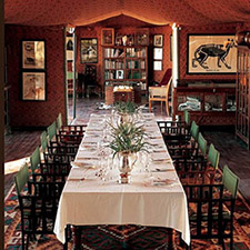 Luxury Makgadikgadi Safaris - Jack's Camp Dining