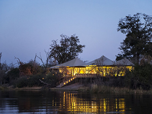 Luxury Chobe Safaris - Duma Tau Camp on the Linyanti River