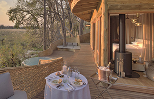 Luxury Botswana Safaris - Sandibe Camp in the Okavango Delta