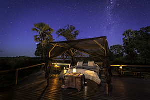 Open Starbeds on Safari - Luxury Southern African Safaris