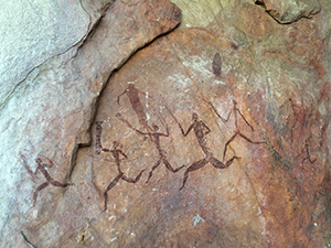 Rock Art in Zimbabwe - Luxury Singita Pamushana Safaris