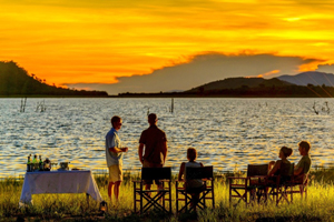 Luxury Zimbabwe Safaris - Sunset with The Matusadona