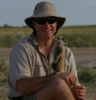 Pierre with Meerkat